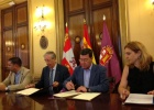 Firma de Convenio Diputación con Aspanias y ACCEM