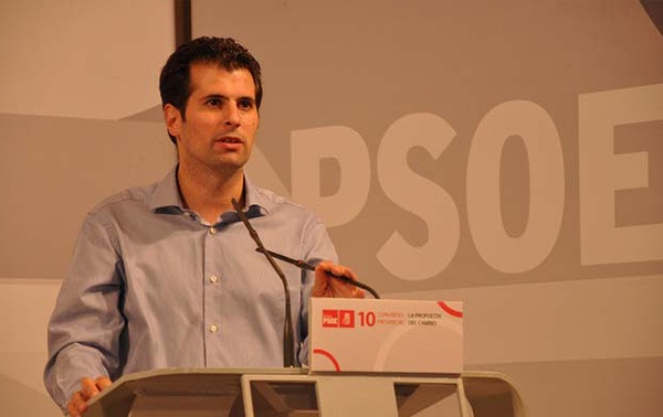 Luis Tudanca, Secretario General del PSOE de Burgos.
