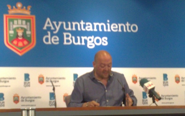 Carlos Andrés Mahamud, concejal del PSOE en el Ayuntamiento de Burgos
