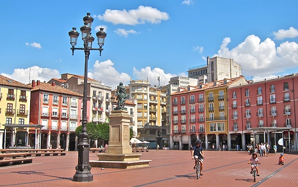 Viviendas en la Plaza Mayor de Burgos