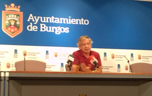 El portavoz del Partido Socialista en el Ayuntamiento de Burgos, Luis Escribano.
