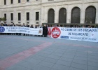Los abogados han protestado a las puertas de la sede del TSJCyL.
