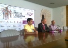 Diego Ruiz, José Marí Leal y Benjamín Álvarez Furones han presentado la Milla Urbana.