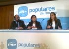 Máximo López, Sandra Moneo y Gema Conde han valorado los Presupuestos Generales del Estado.