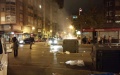 La calle Vitoria se encuentra cortada tras las protestas por la realización del Multiusos