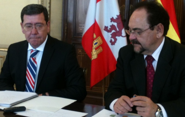 César Rico y Ángel Guerra han comparecido para explicar el Plan Burgos Rural.