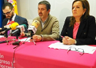 Mario Díez (centro) será concejal de UPyD junto a Rosario Pérez Pardo (a su izquierda)