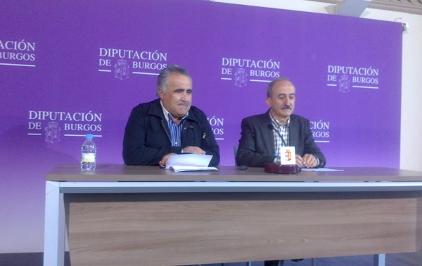 José Antonio de los Mozos y Ramiro Ibáñez comparecieron en la Diputación. 