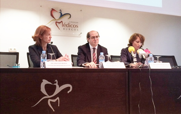 La conferencia Convivir con el Asma ha sido presentada en la sede del Colegio de Médicos de Burgos