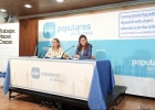 Ana Bernabé y Gema Conde han dado cuenta de algunas propuestas electorales del Partido Popular