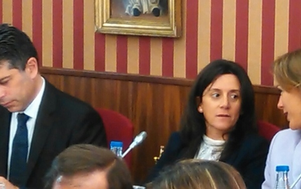 La concejal, Silvia Álvarez de Eulate.