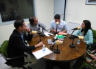 De la Rosa, Salinero y Bañeres han participado en un debate en Radio Arlanzón.