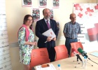 Los directivos de Cruz Roja Española en Burgos han presentado el balance del 2014