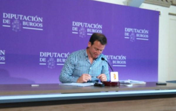 Borja Suárez es el portavoz del equipo de Gobierno en la Diputación.