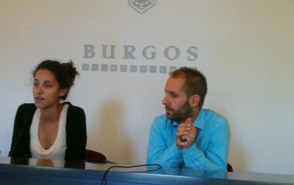 Blanca Guinea y Javier Gil son concejales de Imagina Burgos.