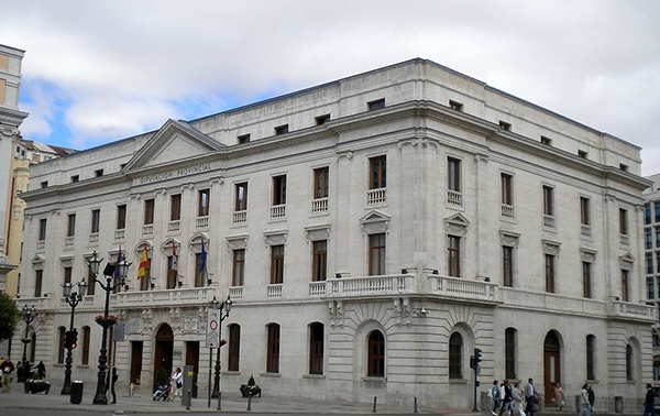 Edificio de la Diputación utilizado por Imagina Burgos.