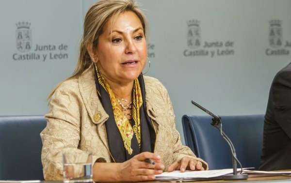 La vicepresidenta de la Junta de Castilla y León, Rosa Valdeón.
